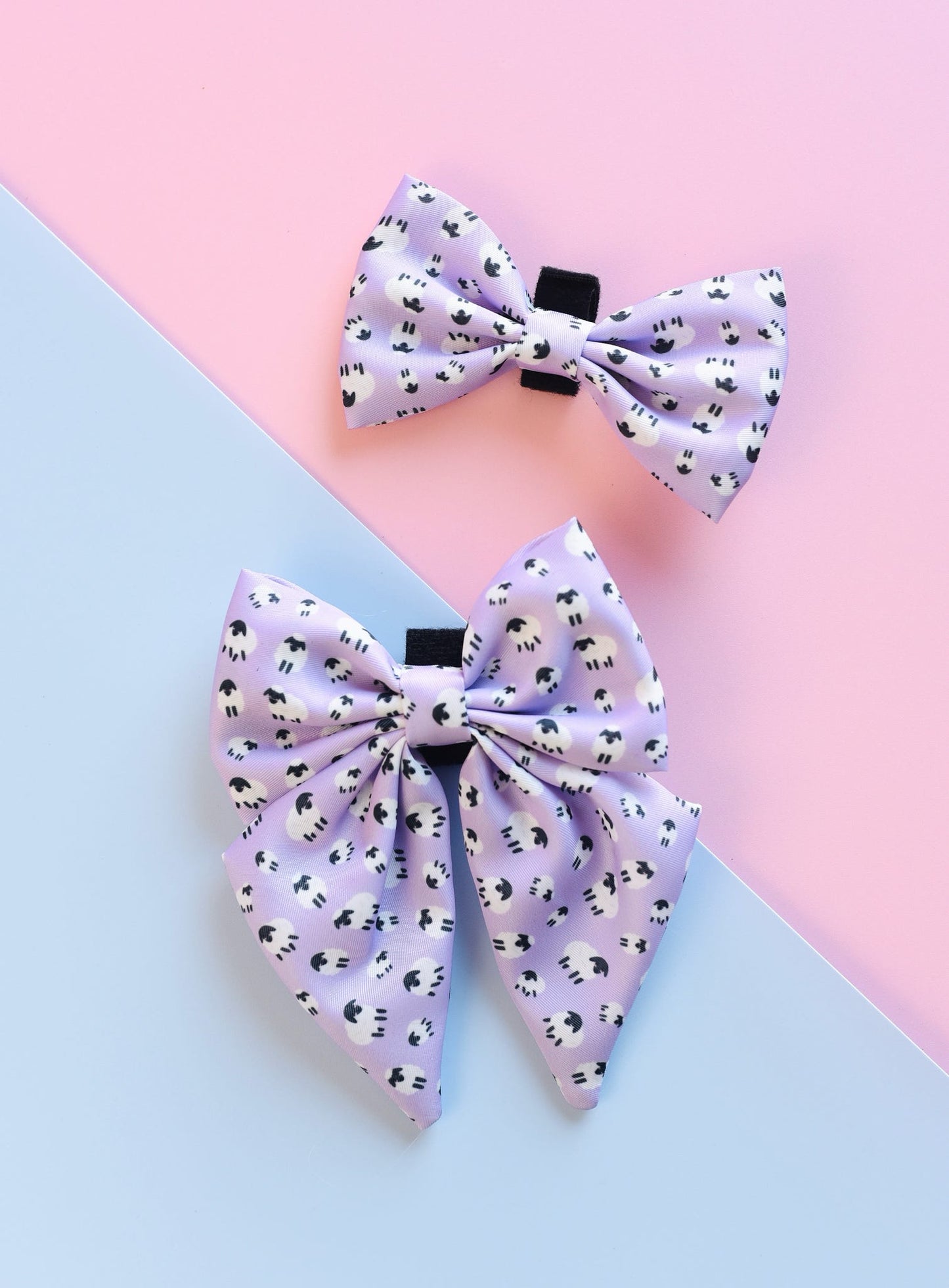 Lilac Sheep Bow Tie