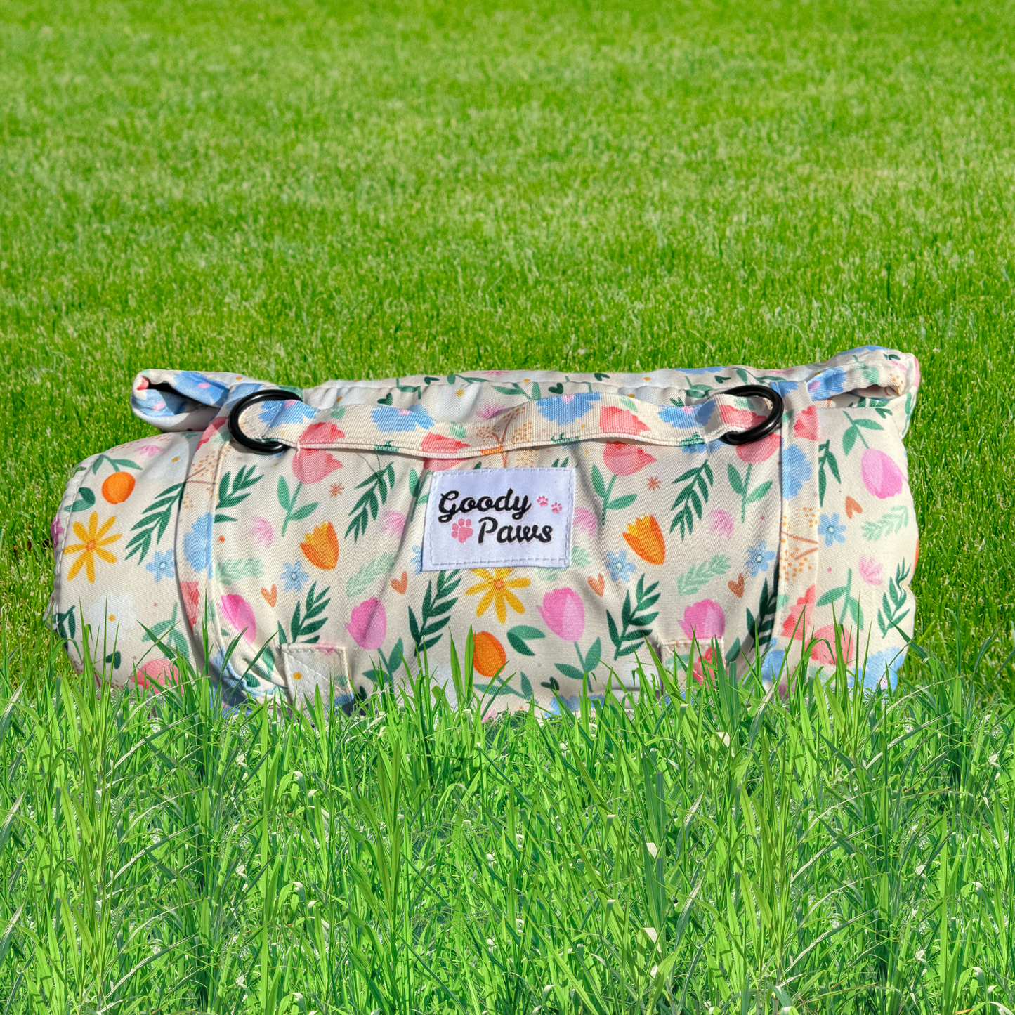 🌼 Blooming Blossom Travel Mat – Comfort for Pets, Style for You