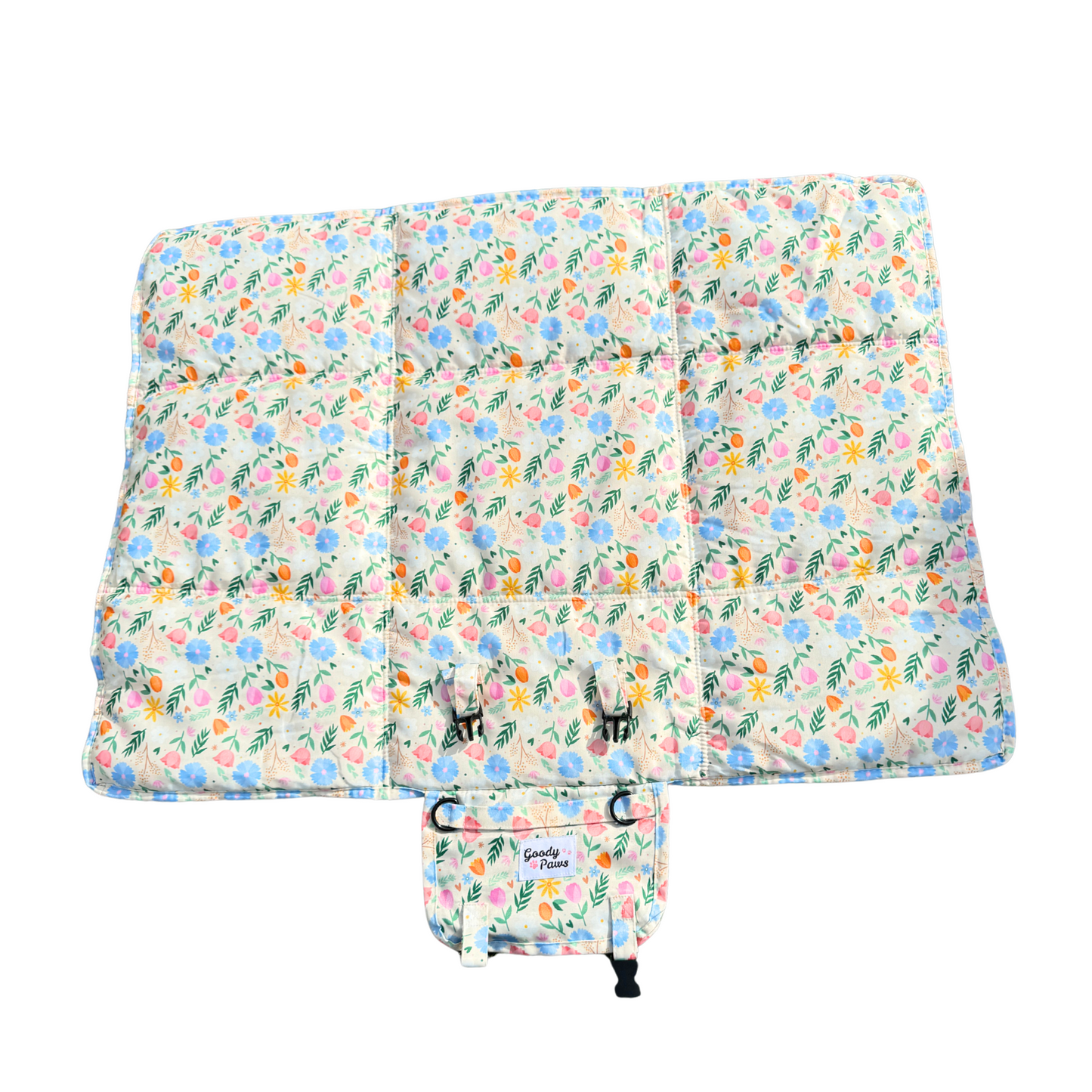 🌼 Blooming Blossom Travel Mat – Comfort for Pets, Style for You