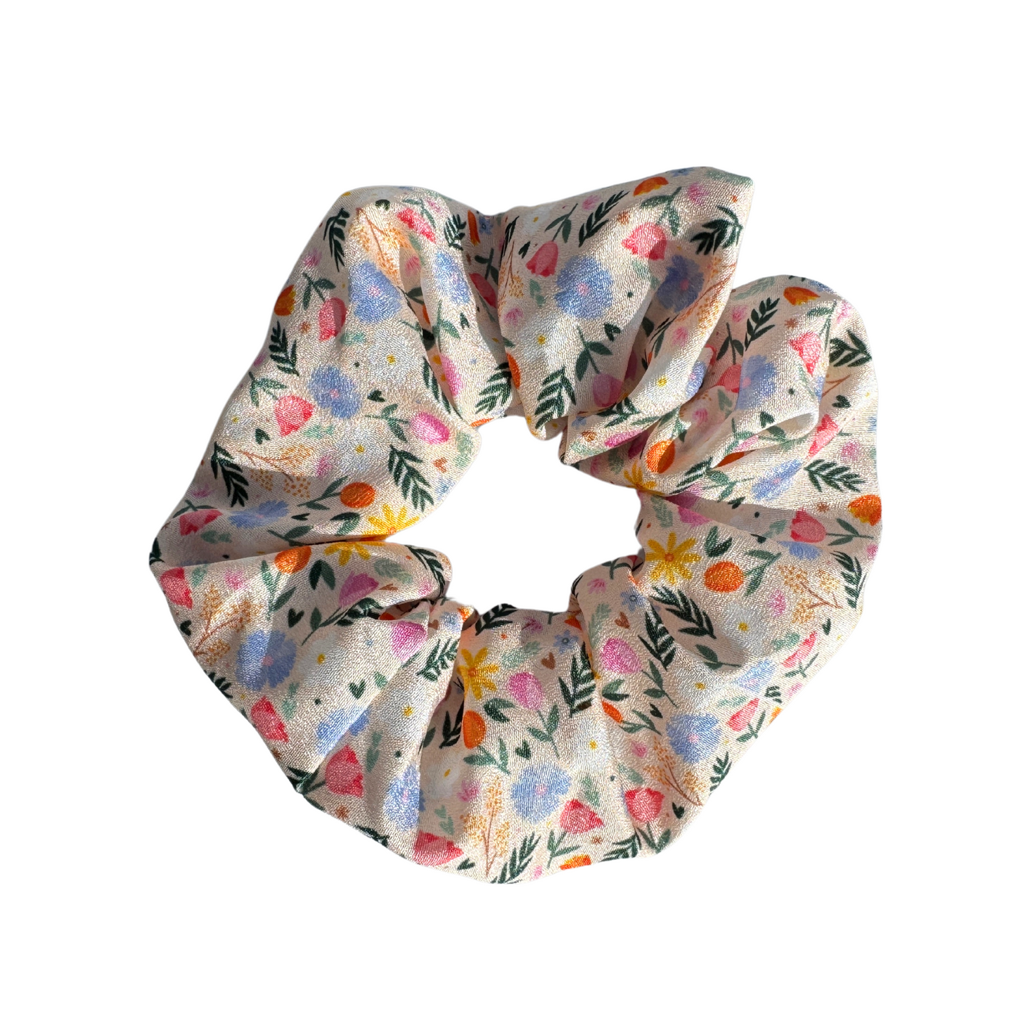 🌸 Blooming Blossom Scrunchie – Match Your Pup in Style