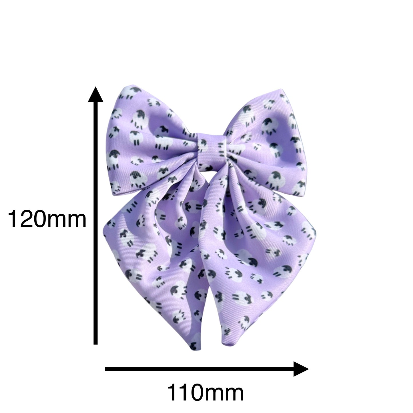 Lilac Sheep Sailor Bow