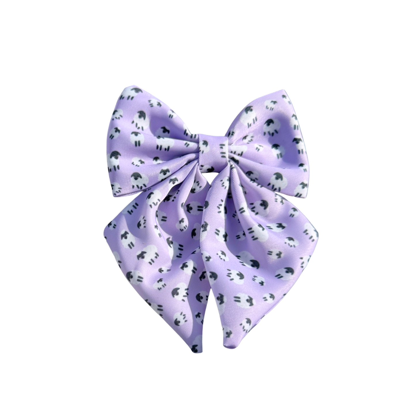 Lilac Sheep Sailor Bow