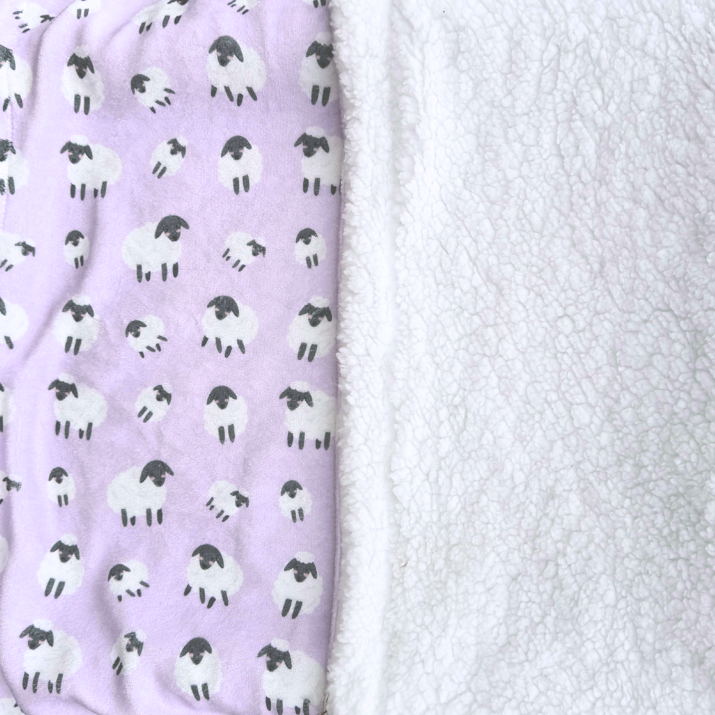 Lilac Sheep Blanket
