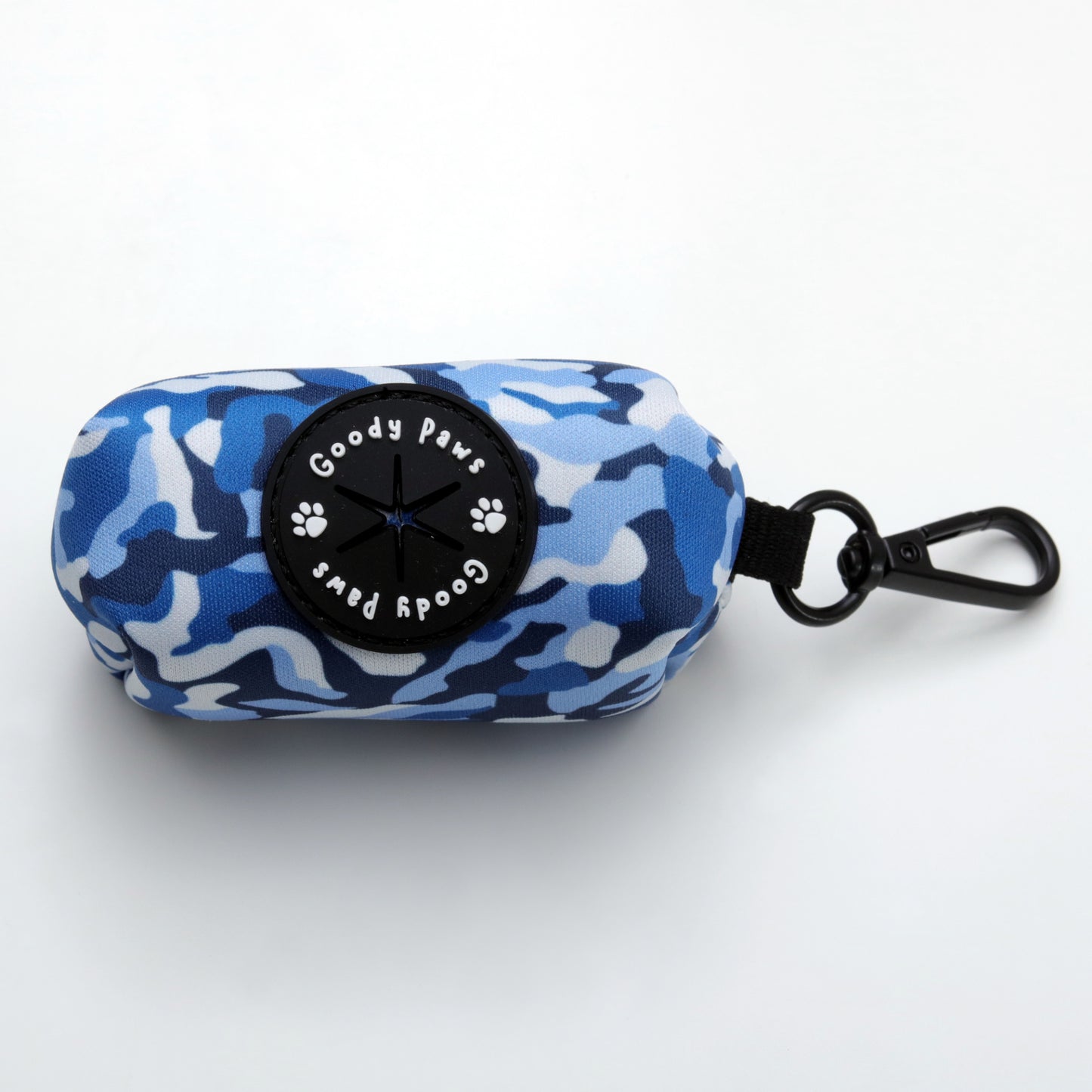 Blue Camo Poop Bag Dispenser