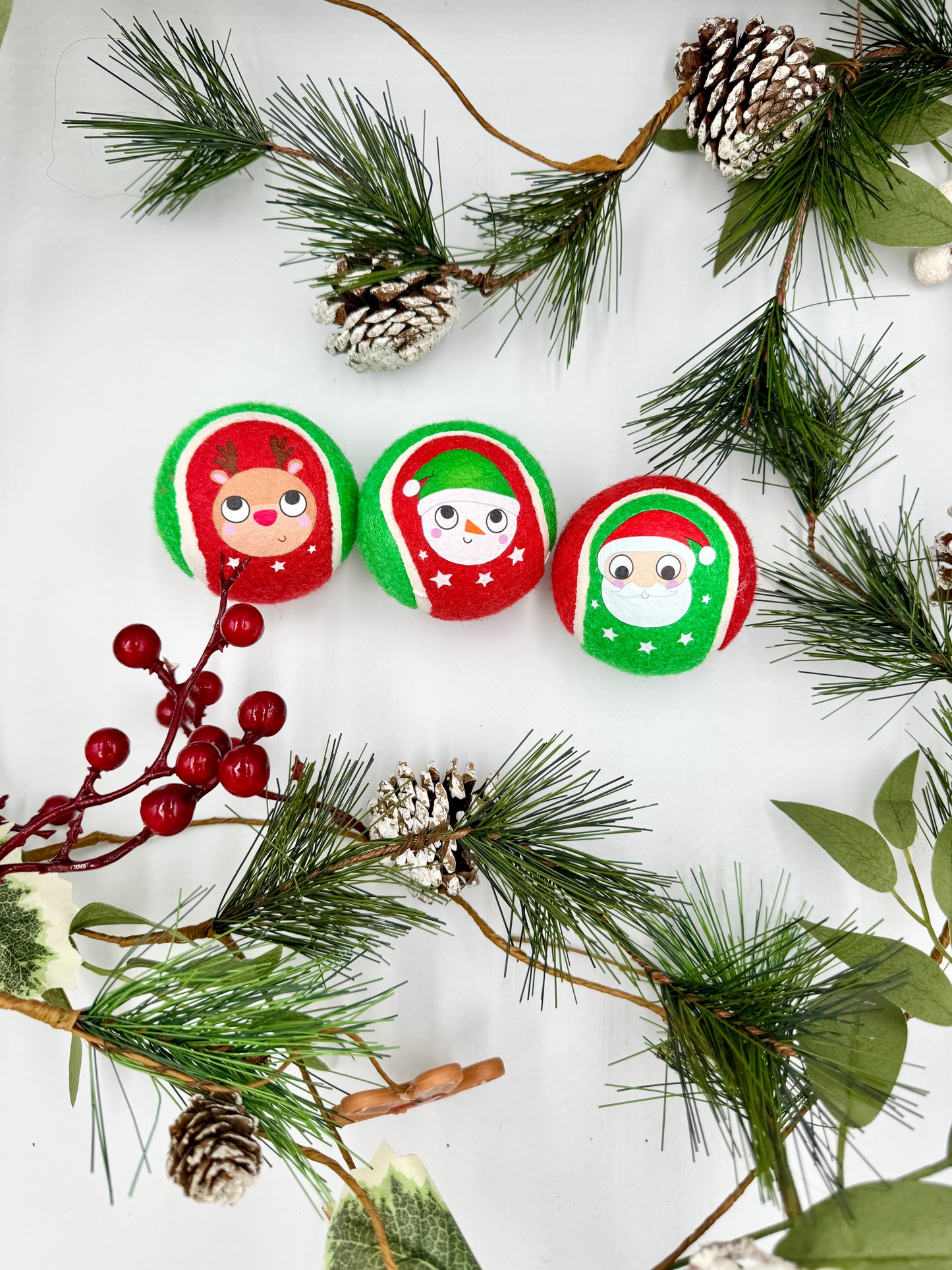 Festive Tennis Balls