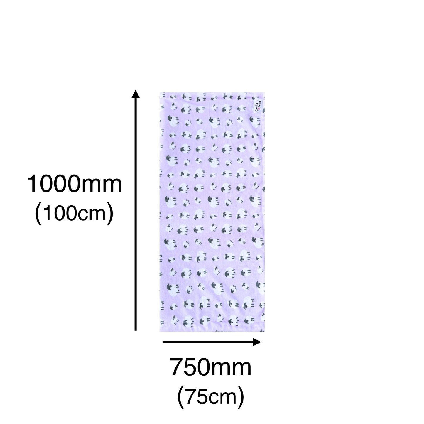 Lilac Sheep Blanket