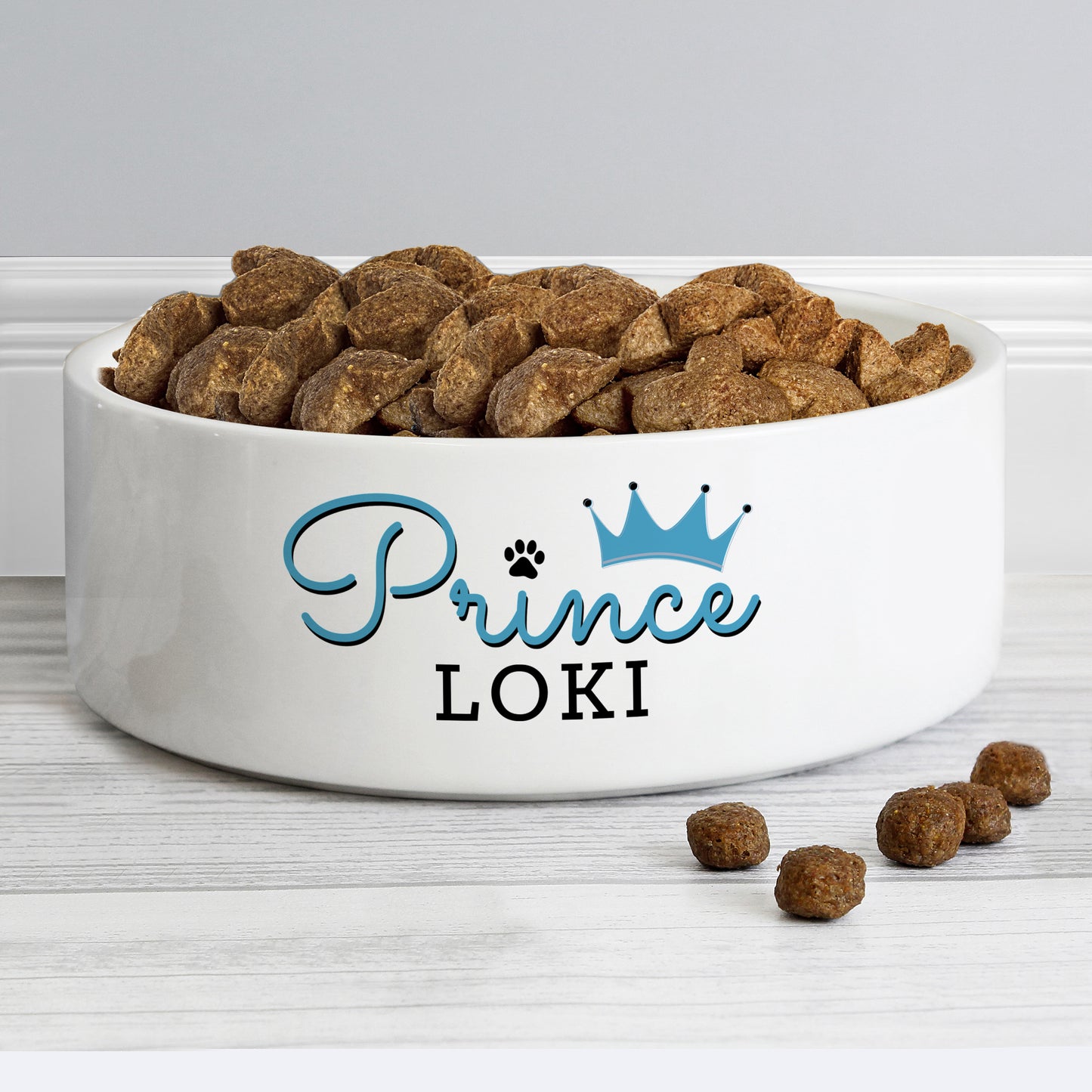 Personalised Prince Pet Bowl