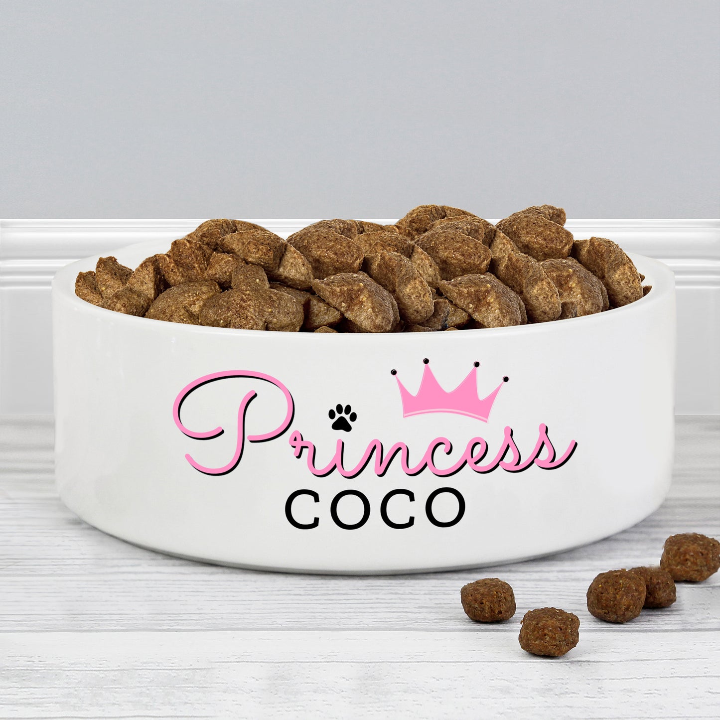 Personalised Princess Pet Bowl