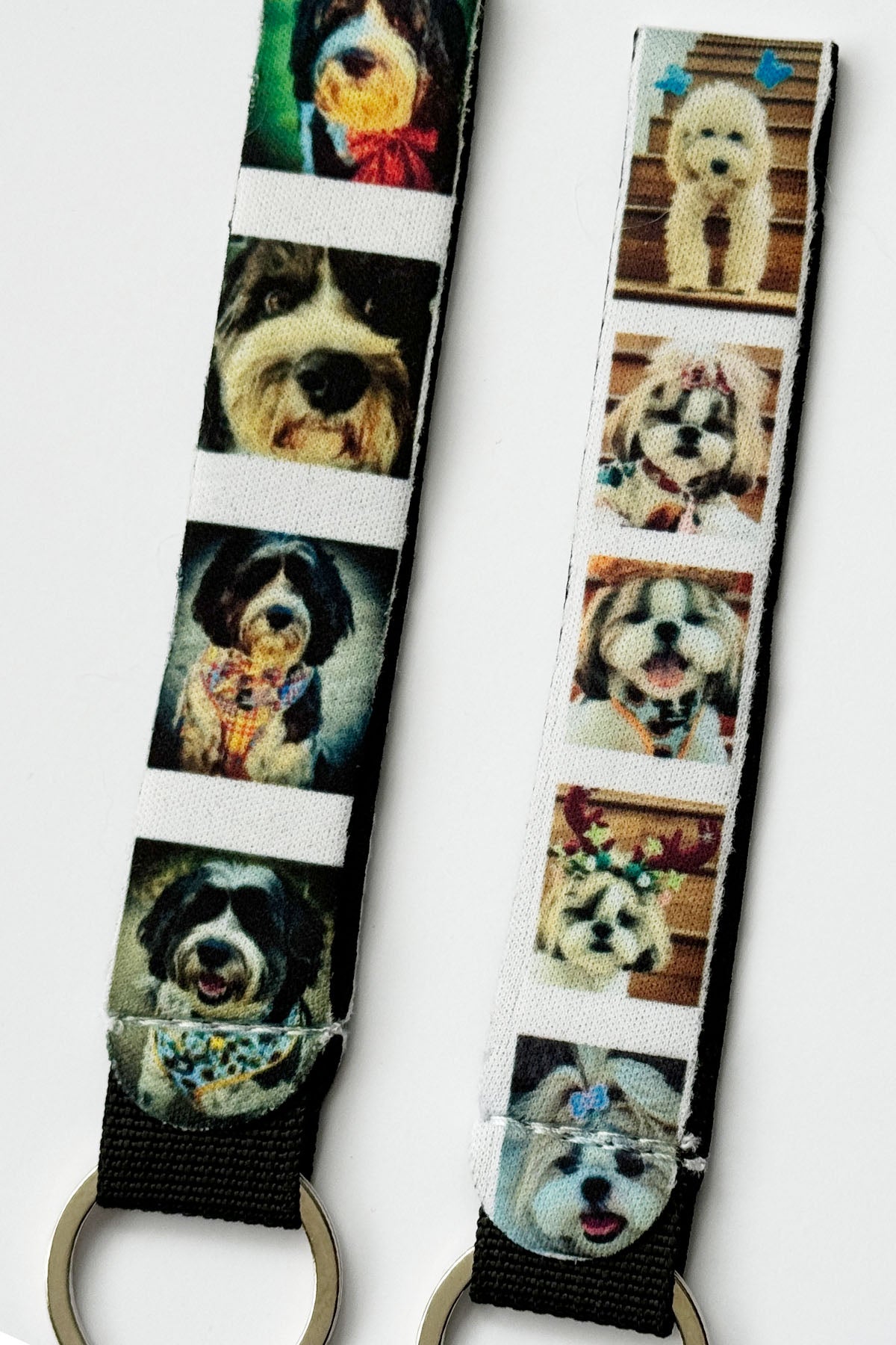 This item can be used as either a Personalised Photo Keyring Lanyard | Personalised Photo Wristlet | Photo Sports Wrist Key fob Strap | Photo Bag Charm KeyChain