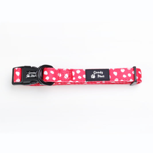Oh So Dotty Adjustable Dog Collar