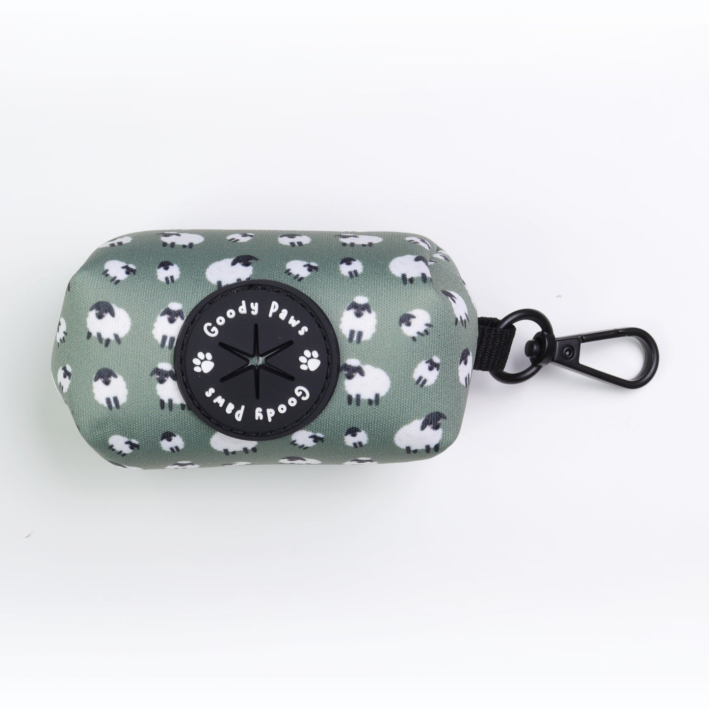 Green Sheep Poop Bag Dispenser