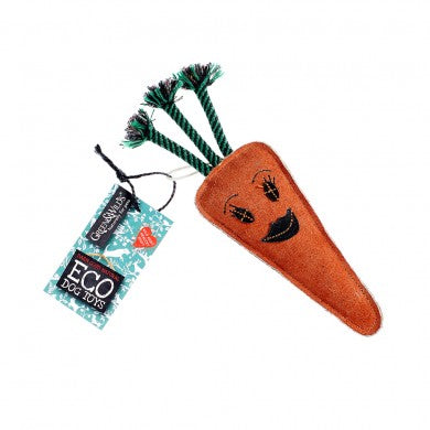Candice the Carrot Eco Dog Toy