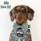 Green Sheep Adjustable Dog Harness