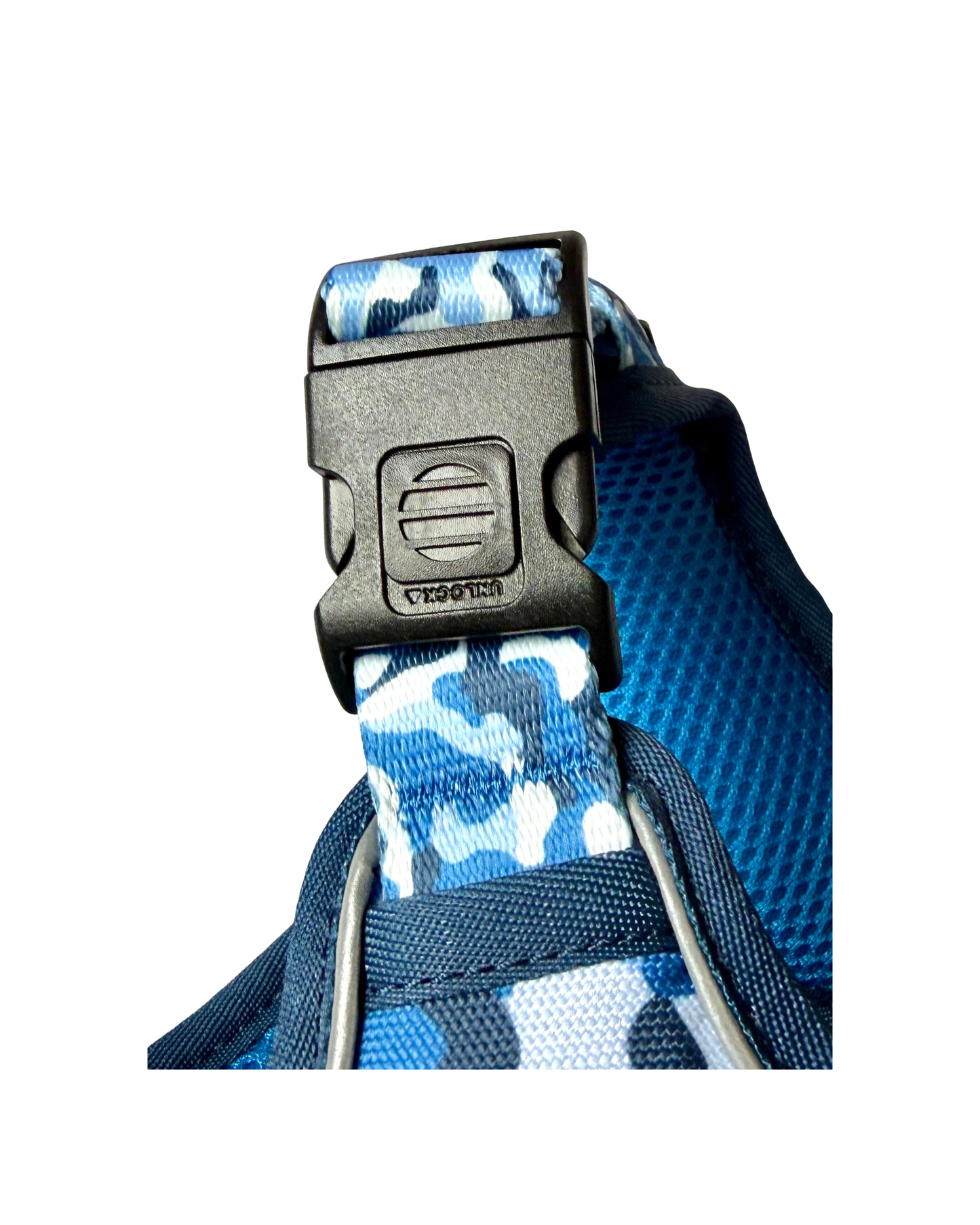 Blue Camo tough style Harness