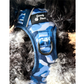 Blue Camo tough style Harness