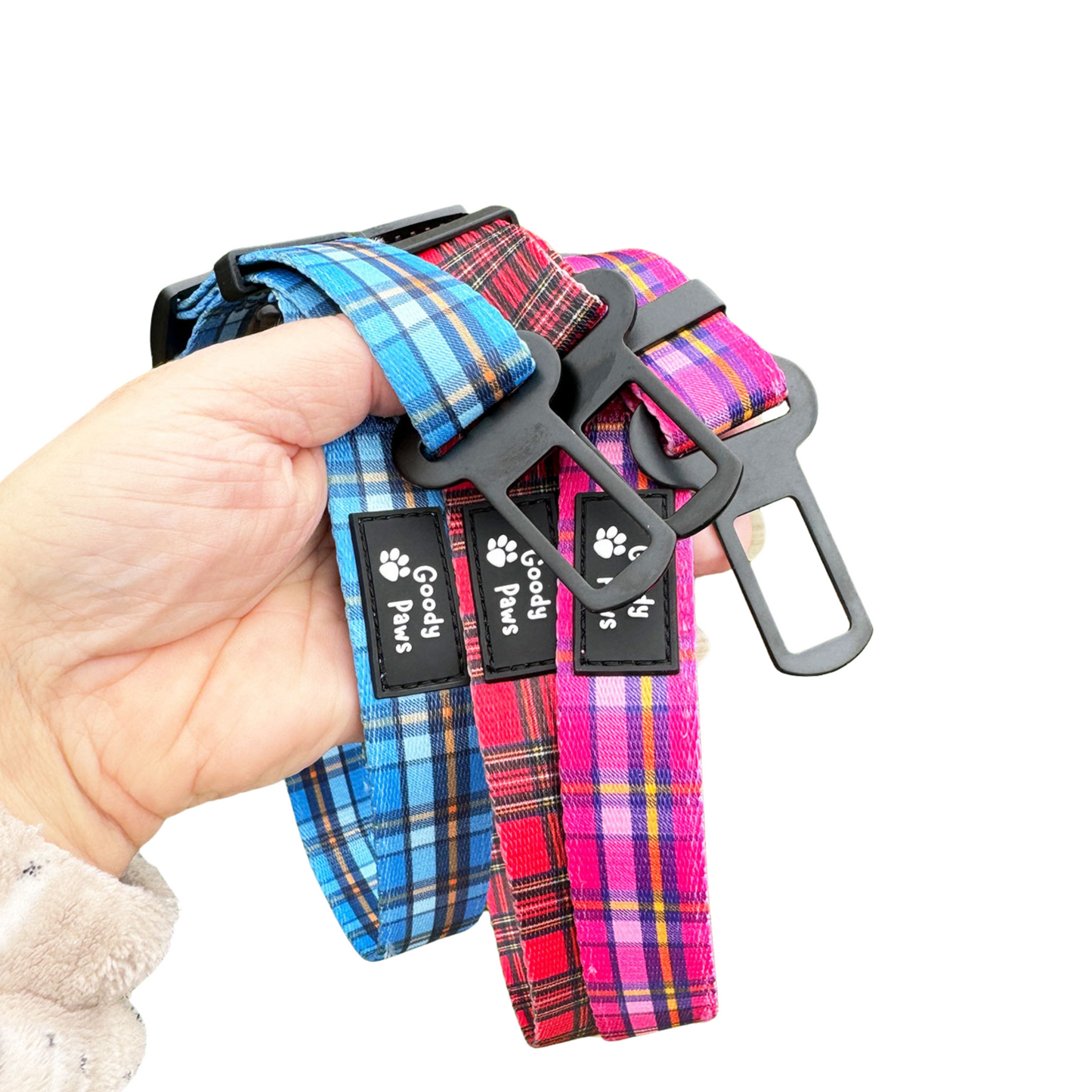 Henry (Blue Tartan) Seat Belt