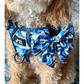 BLUE CAMO SAILOR BOW