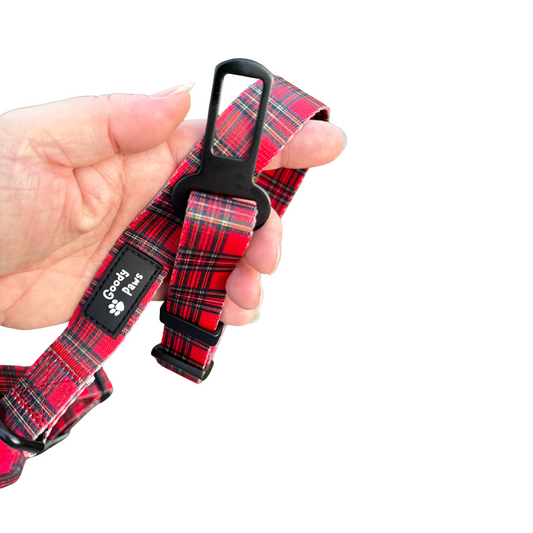 Stewart (Red Tartan) Seat Belt