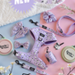 Lilac Sheep Adjustable Dog Harness