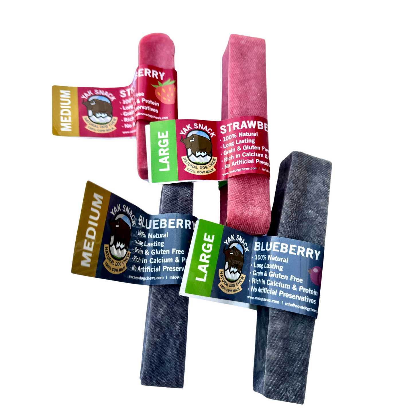 Blueberry Yak Dog Chew