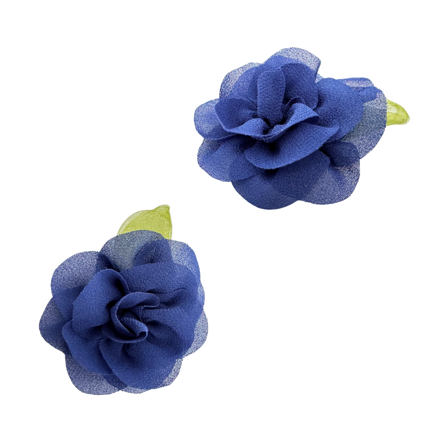 Removable Dog Flower Bows for collars – Elastic Band Fit