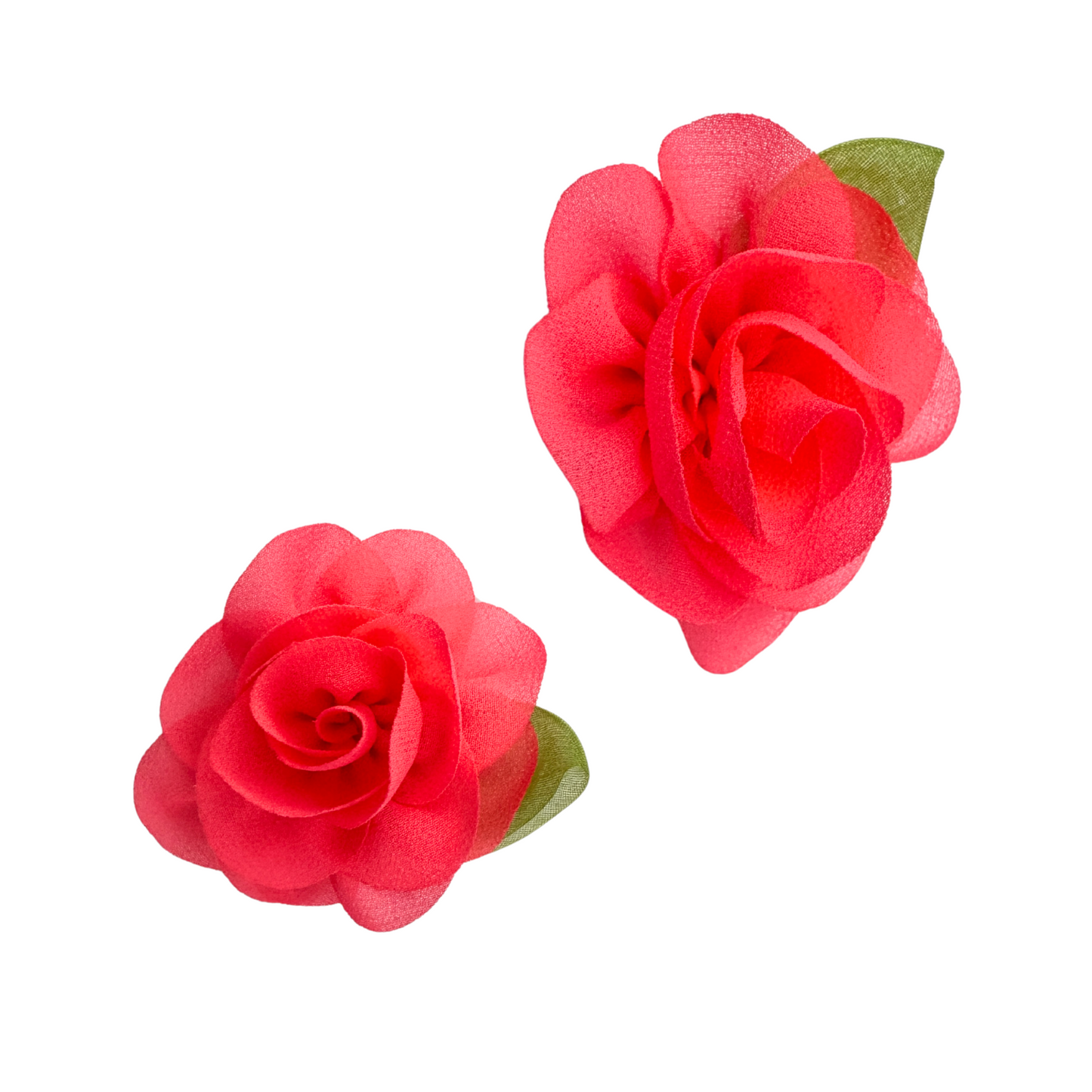 Removable Dog Flower Bows for collars – Elastic Band Fit
