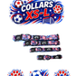Footie Paws Football Dog Collar