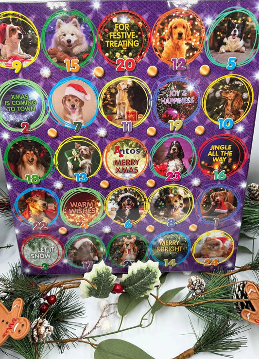 Festive Doggy Advent Calendar – Rawhide-Free