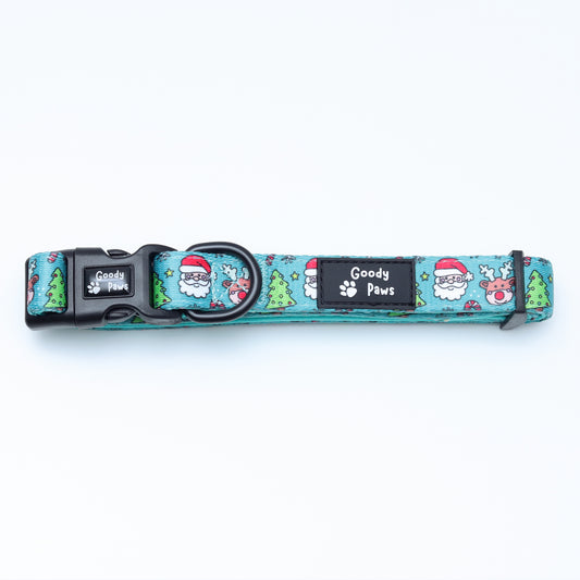 Santa Paws Adjustable Dog Collar
