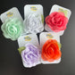 Removable Dog Flower Bows for collars – Elastic Band Fit