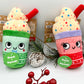 Squeaky Coffee Plush Dog Toy
