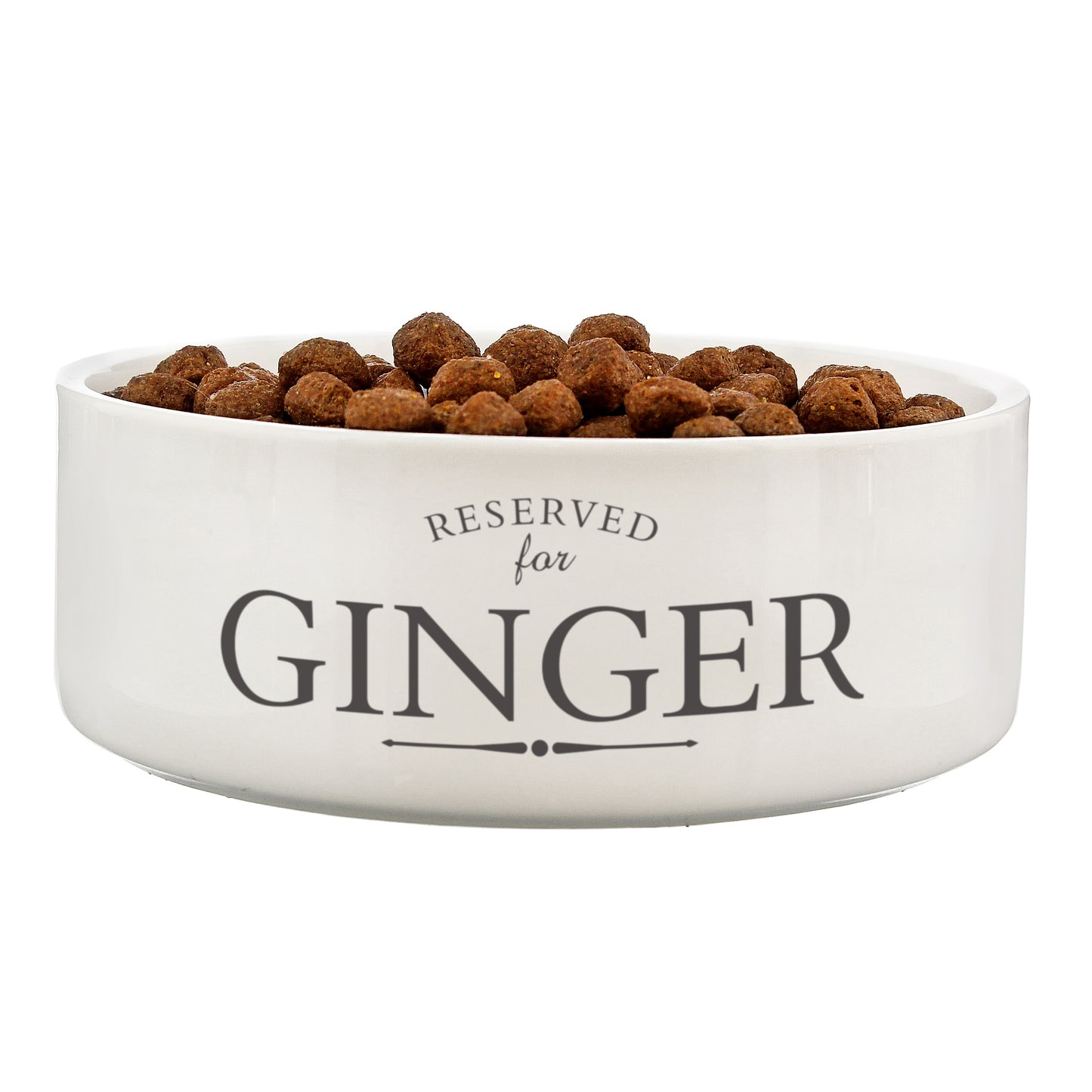 Personalised "Reserved For" Pet Bowl