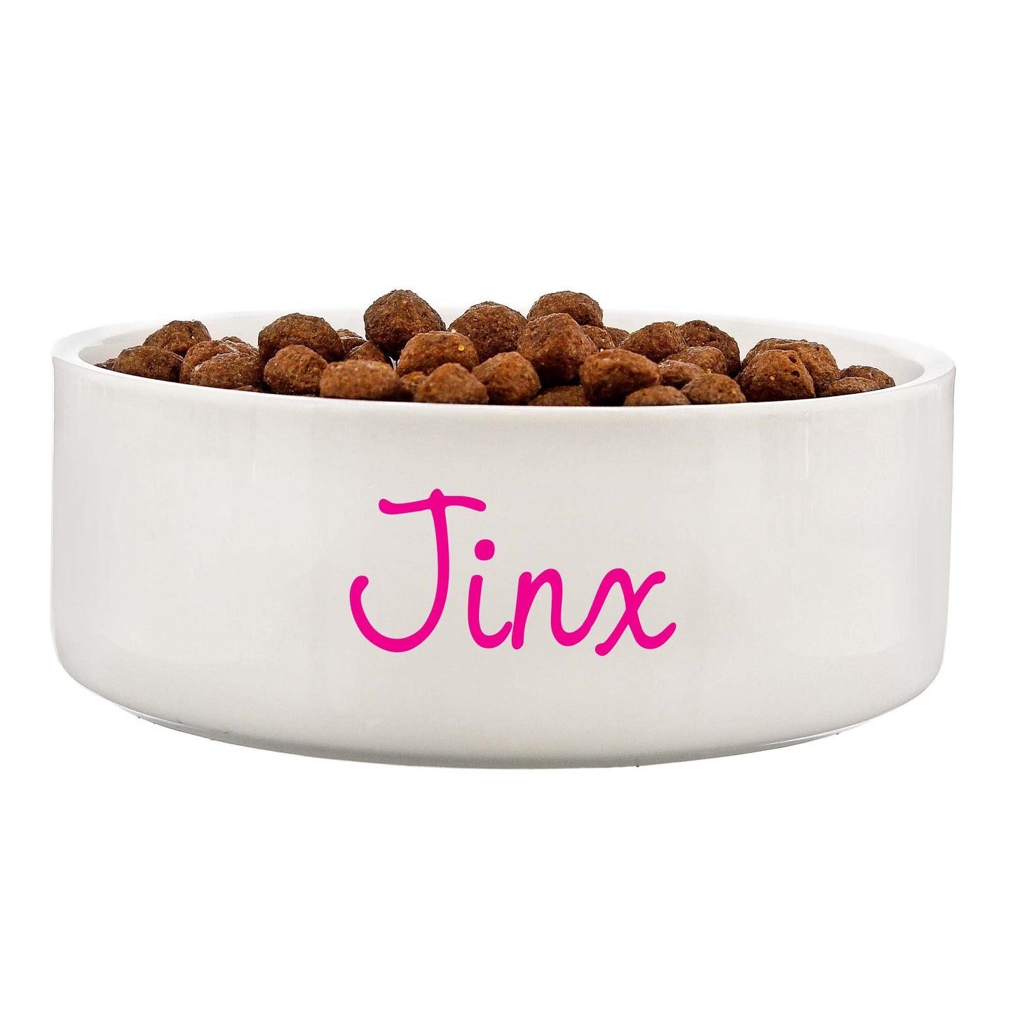 Personalised Pink Pet Bowl