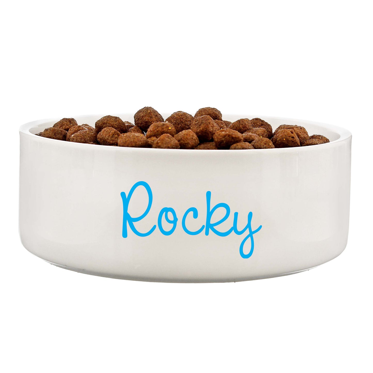 Personalised Blue Pet Bowl