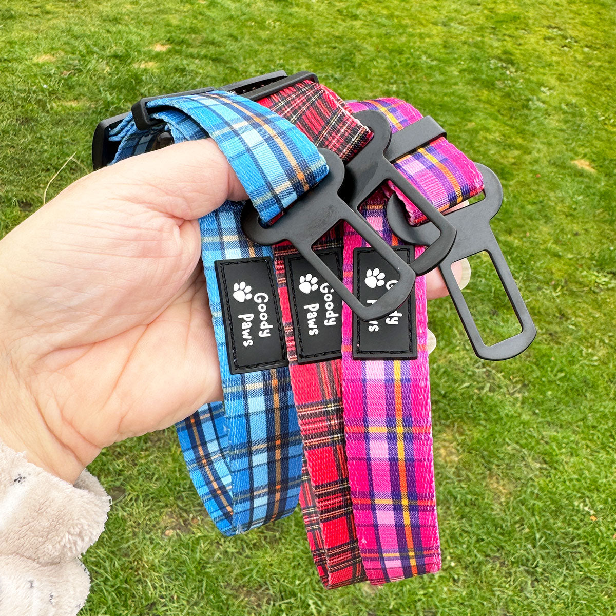 Stewart (Red Tartan) Seat Belt